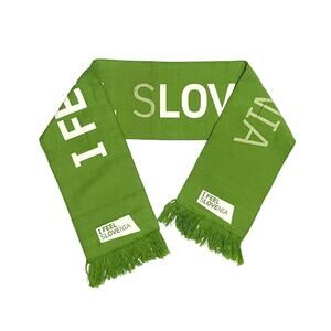 NBA I feel Slovenia Luka Doncic Dallas Mavericks Basketball Promo Green Scarf